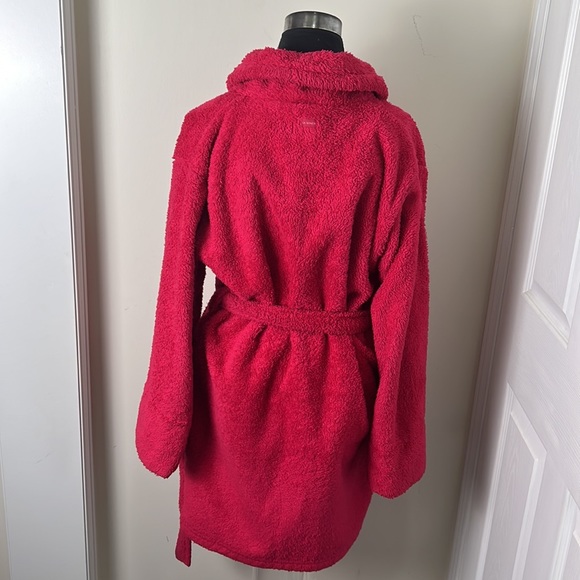 LASenza Hi Barbie Fuzzy Pink Robe Size Small & Medium - Picture 11 of 13